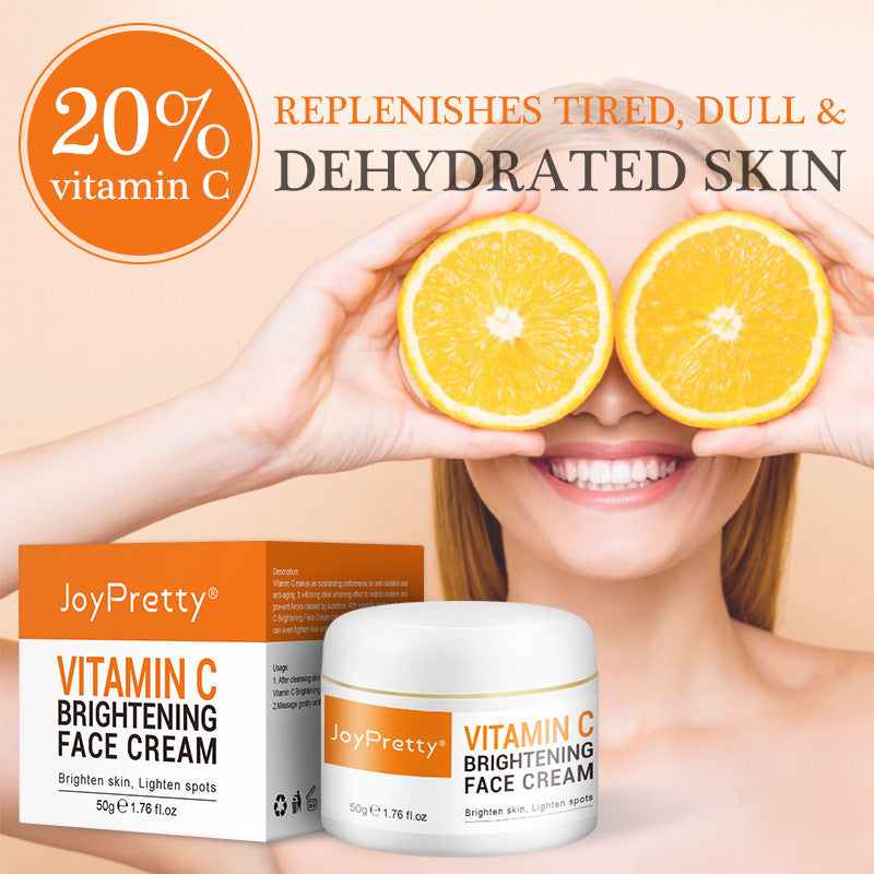 Hydrating and moisturizing Vitamin C face cream