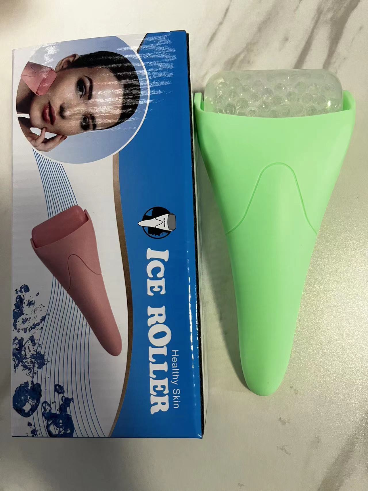 Facial Ice Roller Massager Cooling Therapy Tool