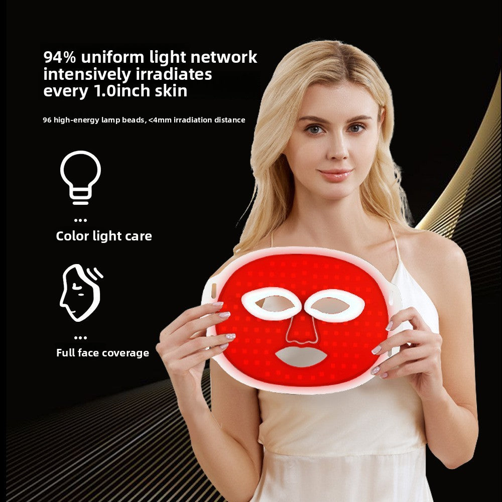 Wireless led silicone beauty mask