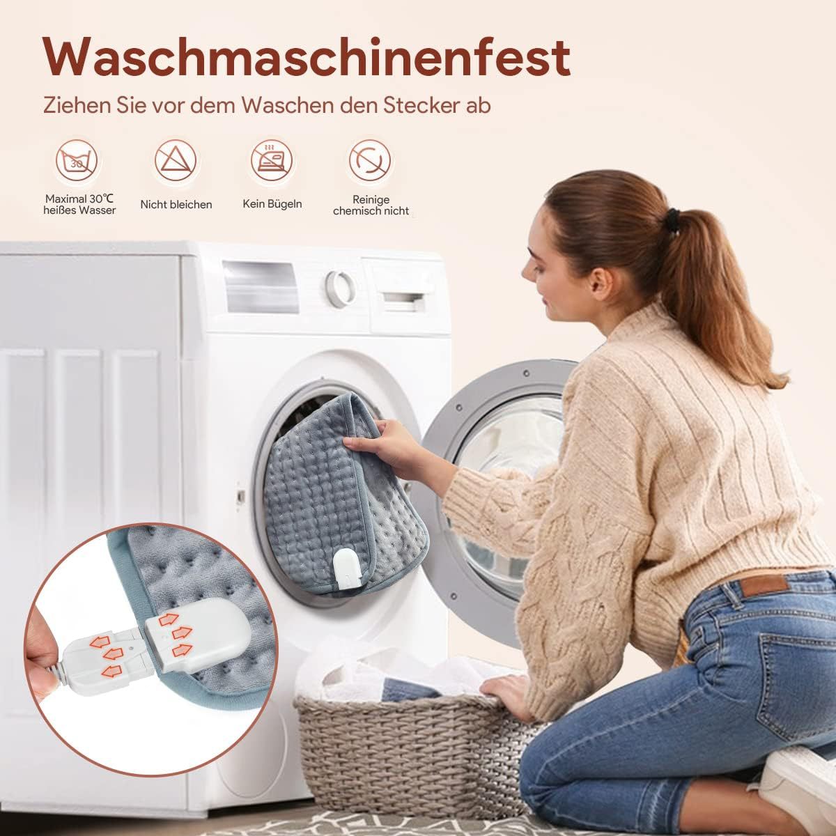 Heating Pad Waist Belt