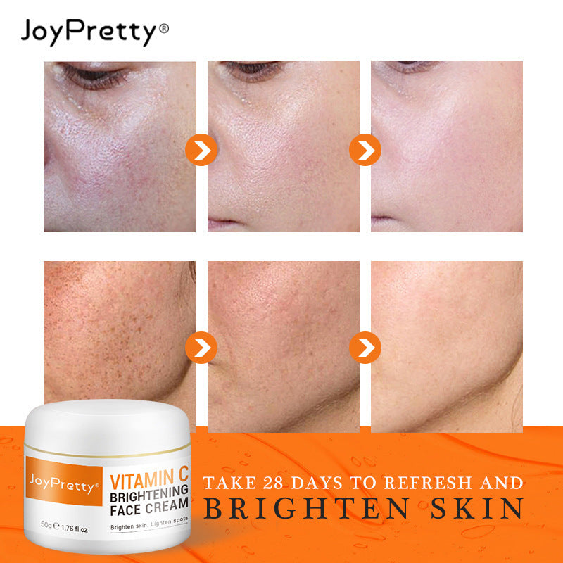 Hydrating and moisturizing Vitamin C face cream