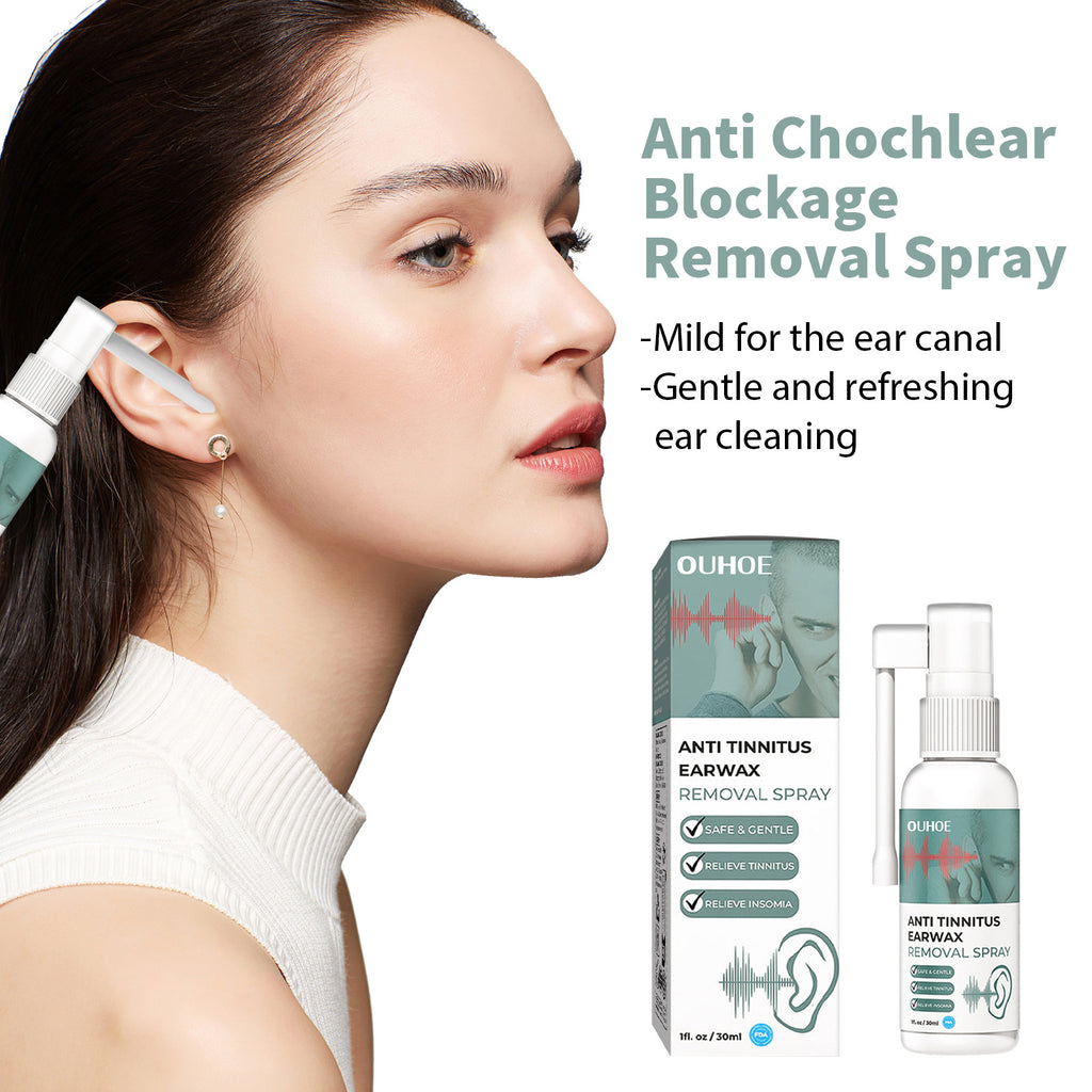 Ear Discomfort Clean Earwax Ear Health Care Spray