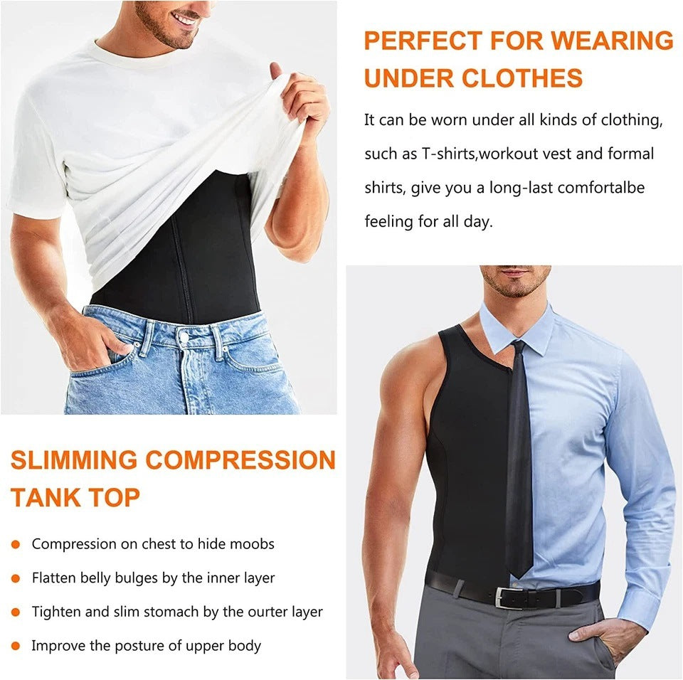 Men Slimming Body Shaper Vest