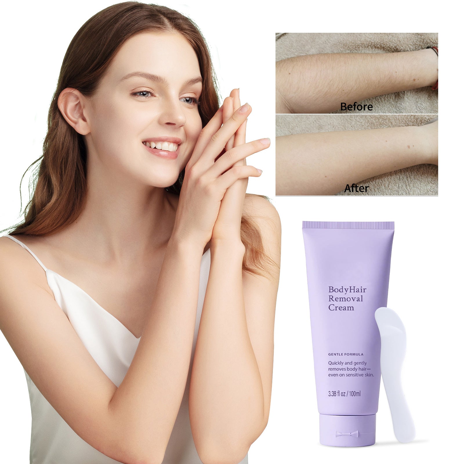 Full Body Hair Removal Cream for Men and Women