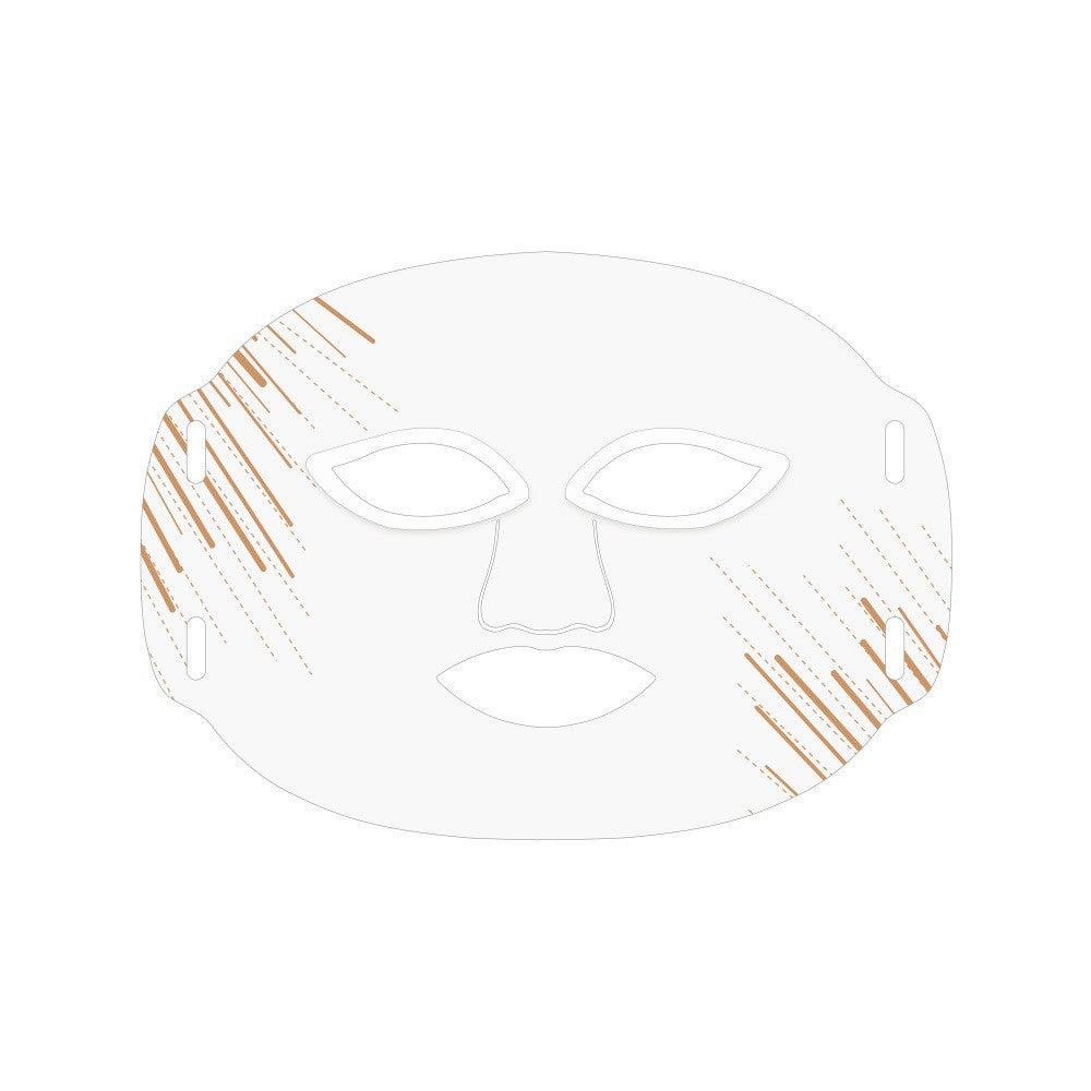 Wireless led silicone beauty mask