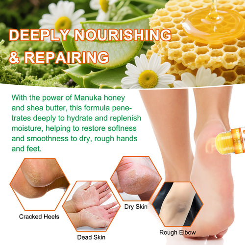 Cross-Border Elaimei Manuka Honey Hand and Foot Care Stick Moisturizing Prevents Dryness and Cracking Moisturizing Skin Solid Cream