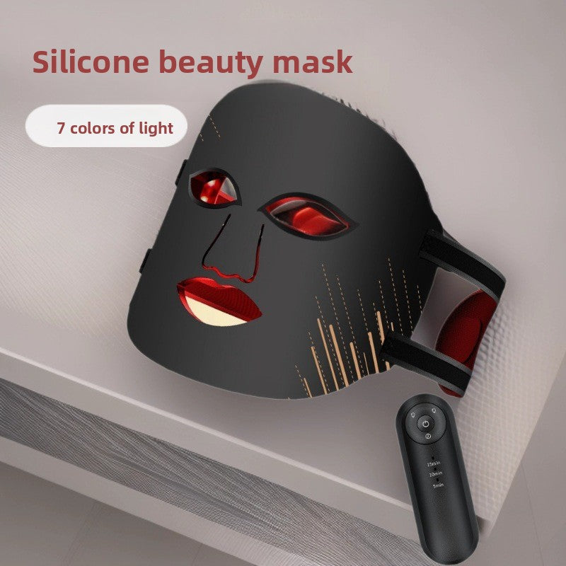 Wireless led silicone beauty mask