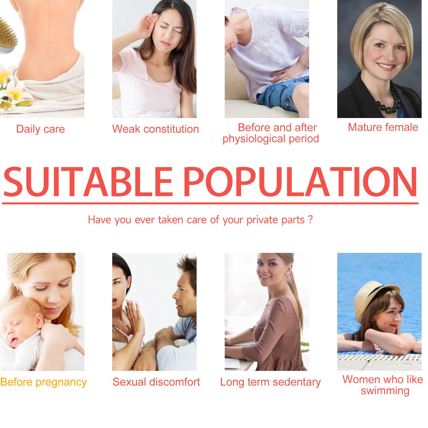 Women's Body Care Cream