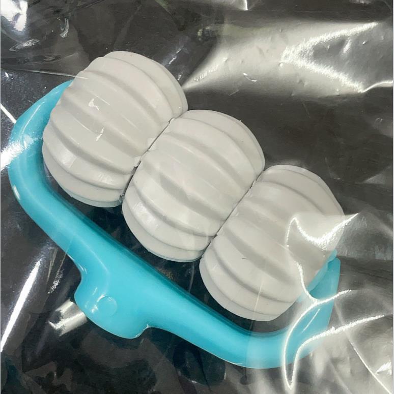 Manual Cervical Neck Massager with 6 Wheels