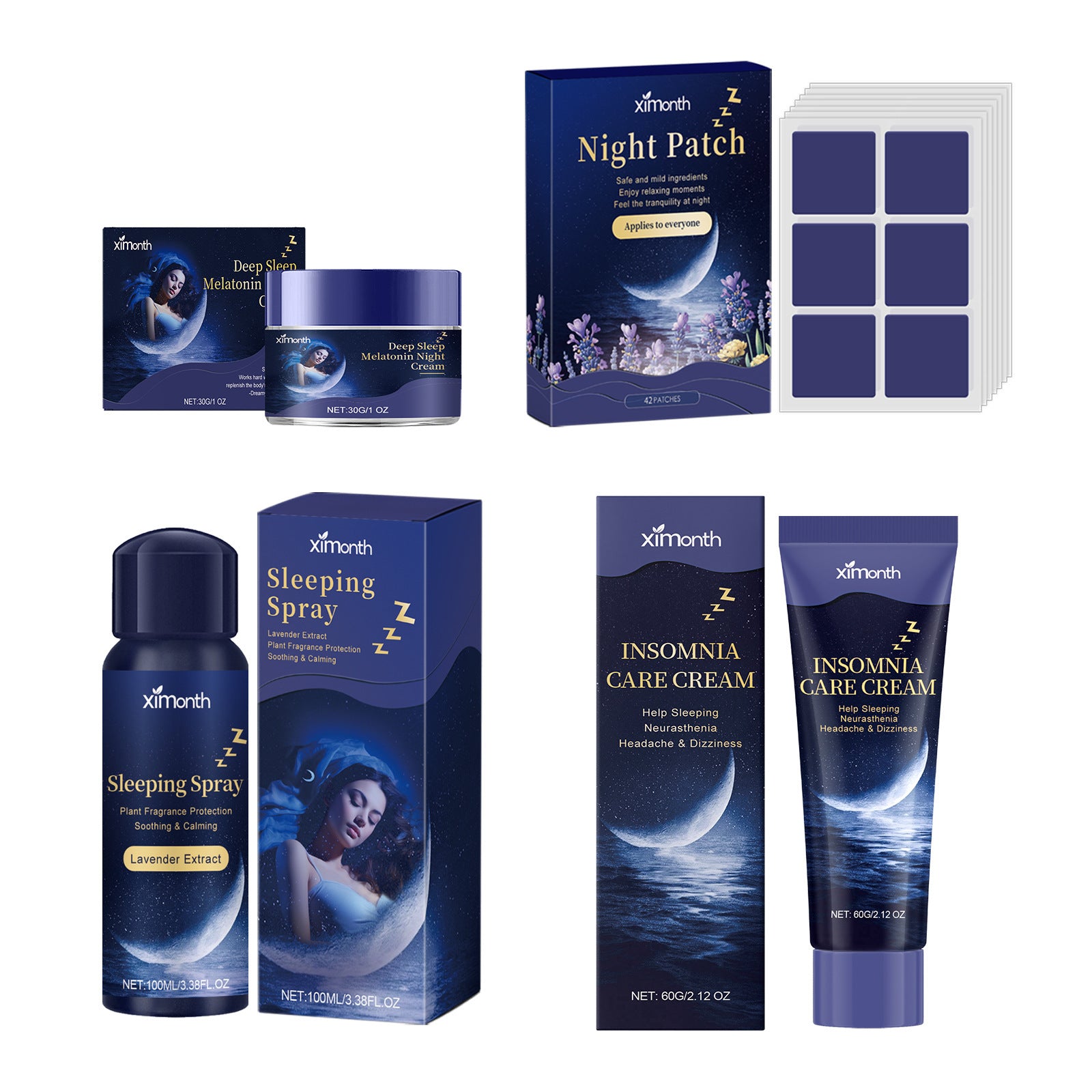 Nighttime Care Aromatic Sleep Body Care Sleep Spray